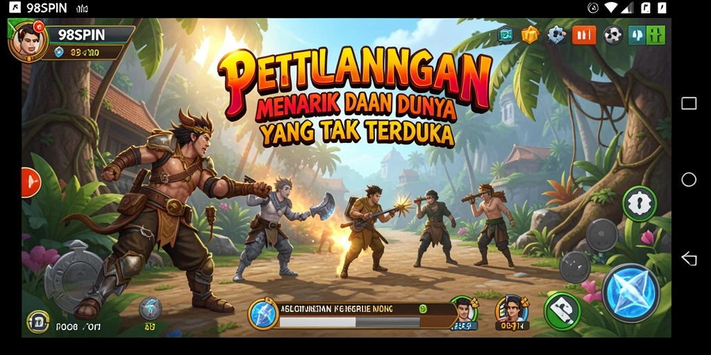 Gameplay petualangan mendebarkan di 98SPIN.