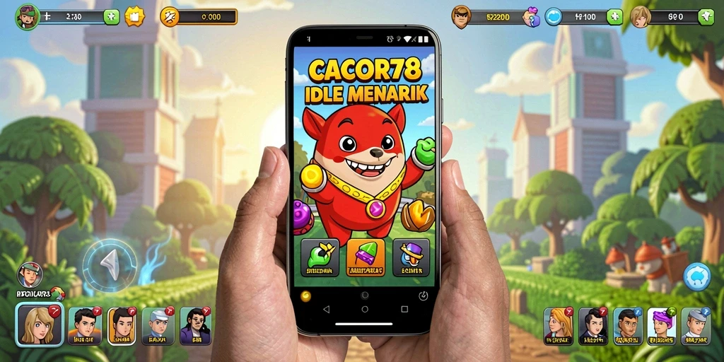 Menampilkan gameplay Idle menawan dari CACOR78.