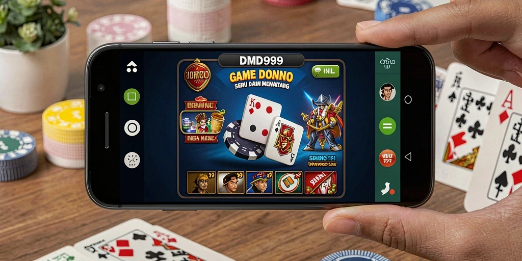 Tampilan gameplay seru DMD999 dengan grafis menarik.
