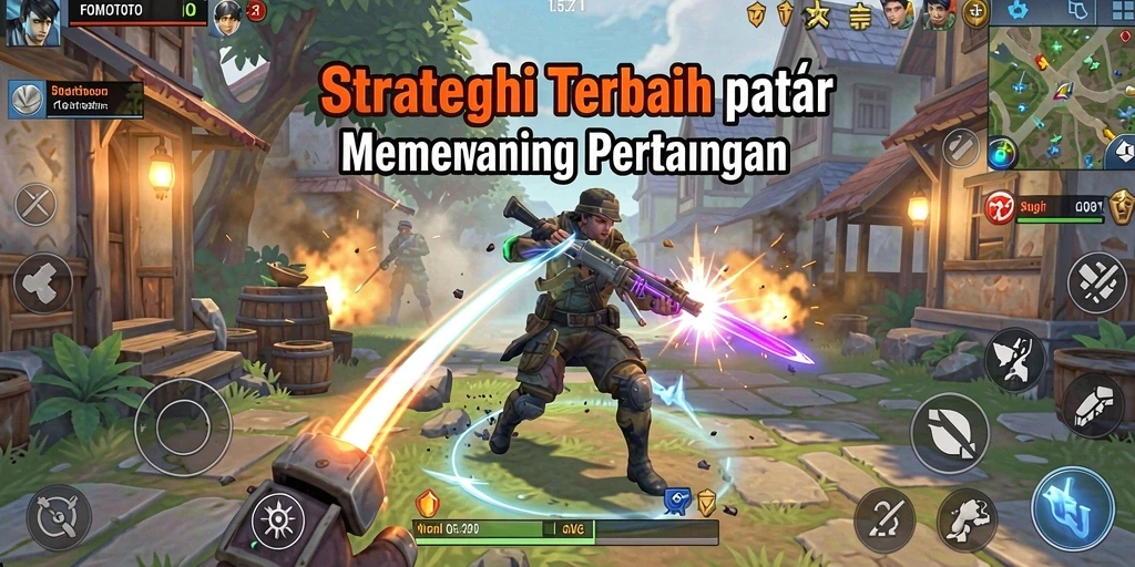 Gameplay FOMOTOTO yang menantang dan strategis dengan grafis menarik.