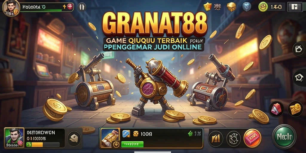 Tampilan gameplay QiuQiu yang menarik dan interaktif.