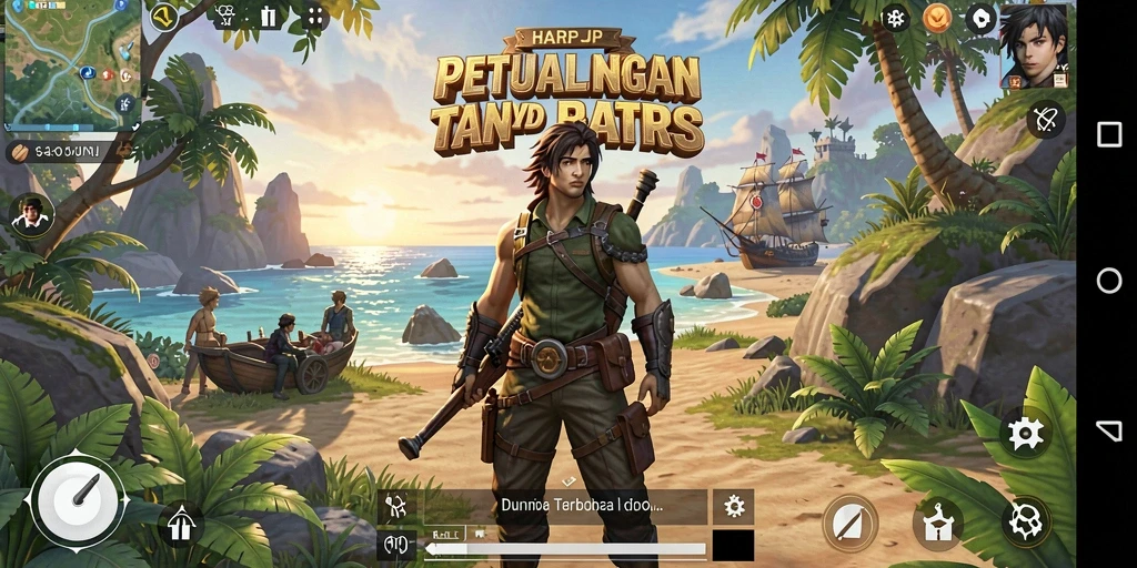 Tampilan gameplay menakjubkan dalam dunia terbuka HARAPJP.