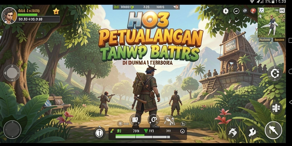 Gameplay menarik dalam dunia terbuka HO3, penuh petualangan.