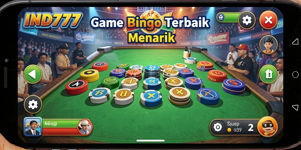 Tampilan gameplay seru dalam aplikasi Bingo IND777.
