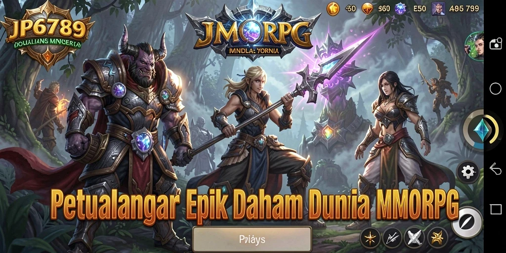 Gameplay menarik JP6789 dengan aksi pertempuran yang seru.