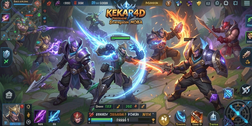 Tangkapan layar gameplay seru dari KEKAR4D