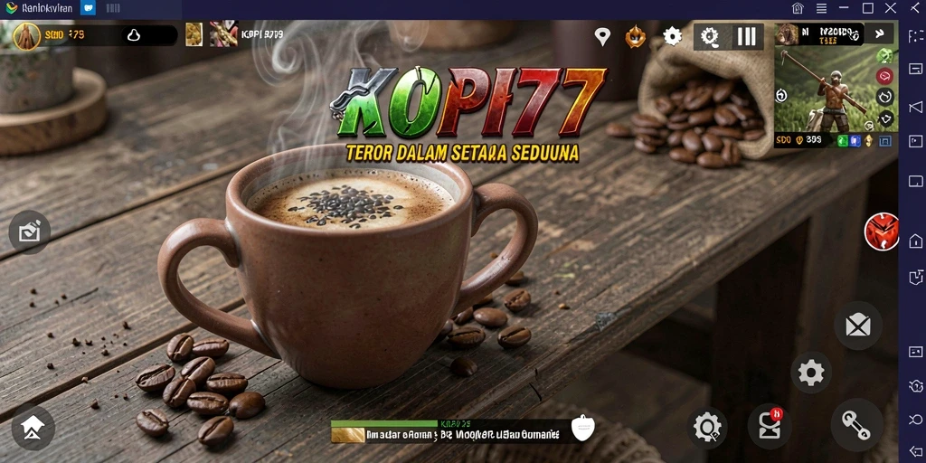 Screenshot gameplay KOPI77 yang memperlihatkan suasana Horror yang mencekam.