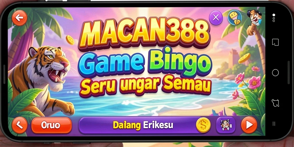 Tampilan gameplay seru dan mendebarkan dari MACAN388