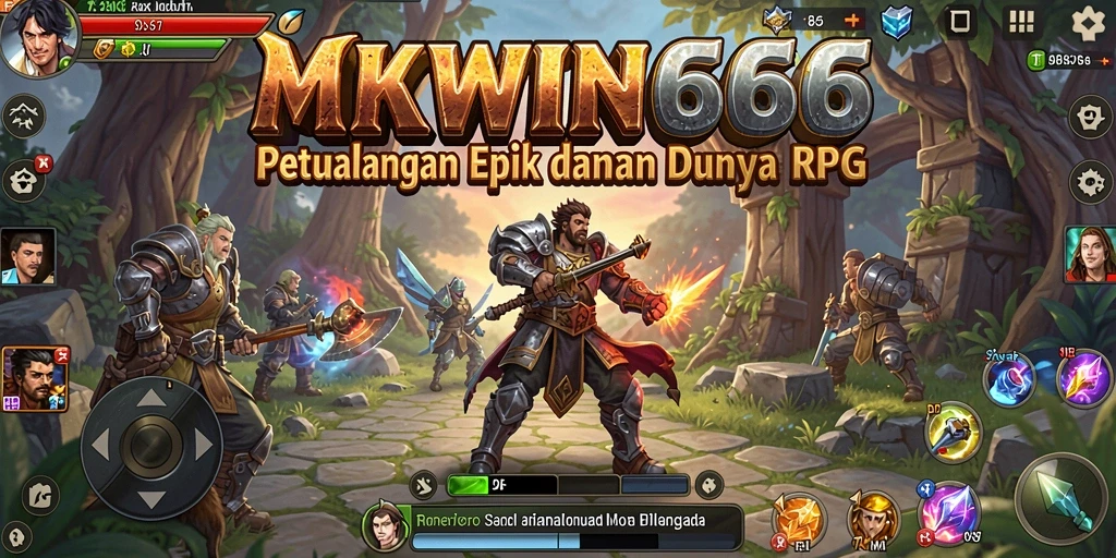 Tampilan gameplay MKWIN666 yang menakjubkan dan penuh aksi.