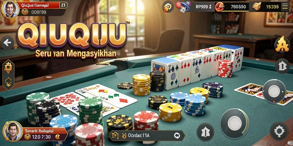 Screenshot gameplay RP99 menampilkan pertarungan QiuQiu yang seru.