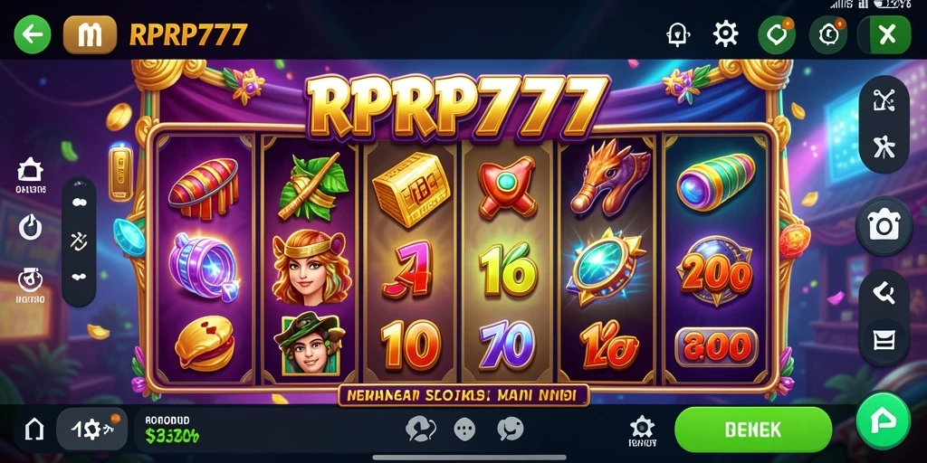 Tampilan gameplay RPRP777 dengan grafik menarik dan fitur menarik.