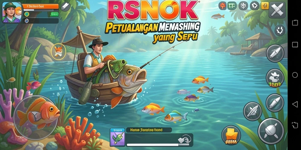 Tangkapan besar dalam RSNOK dengan grafis menawan.