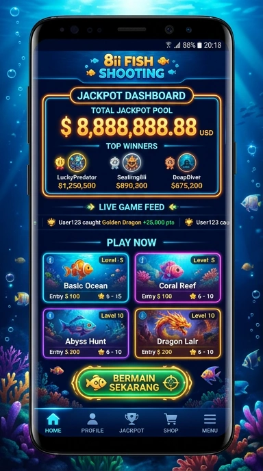 Screenshot fitur unggulan 8ii yang memudahkan pengguna.